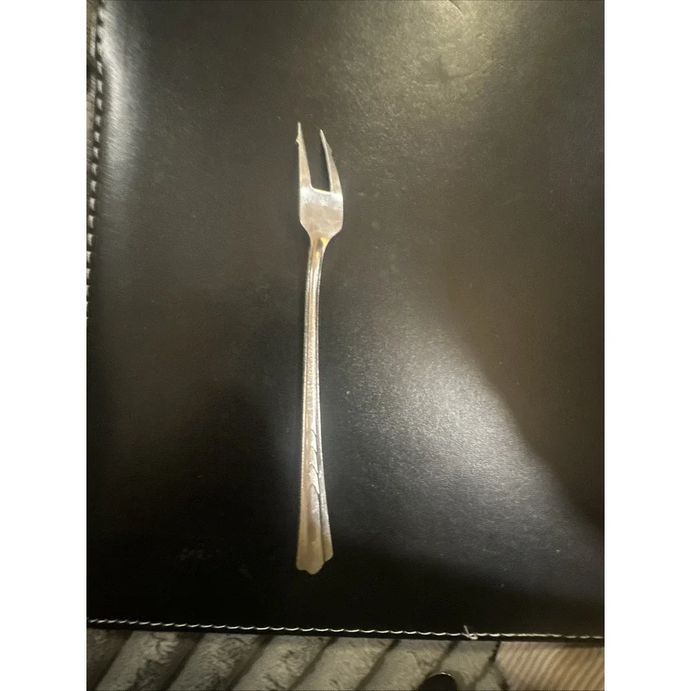 Vintage Short Handle Pickle Olive Fork EKS7 STAINLESS by EKCO‎ USA